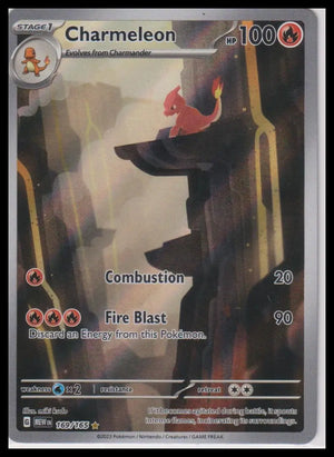 2023 Pokemon 151 Charmeleon Illustration Rare 169/165 (B) 