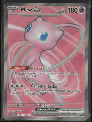 2023 Pokemon 151 Mew EX Full Art 193/165 