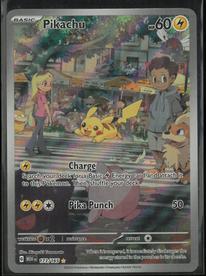 2023 Pokemon 151 Pikachu Illustration Rare 173/165 
