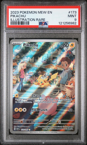 2023 Pokemon 151 Pikachu Illustration Rare 173/165 PSA 9 