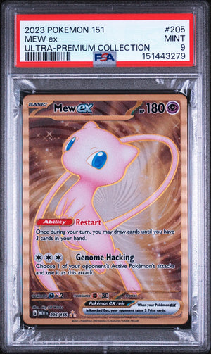 2023 Pokemon 151 Ultra-Premium Collection Mew EX 205/165 PSA 9 