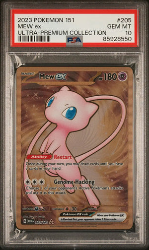 2023 Pokemon 151 Ultra-Premium Collection Mew Ex 205/165 PSA 10 