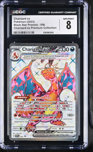 2023 Pokemon Black Star Promos Charizard ex 056 CGC 8 