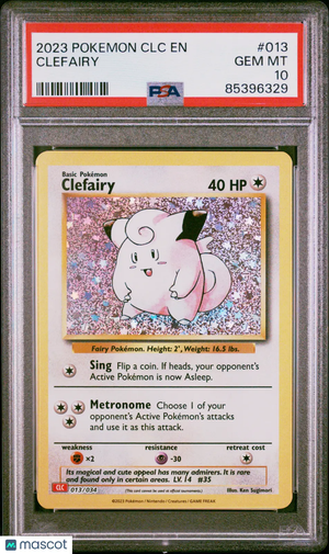 2023 Pokemon CLC-TCG Classic Charizard & Ho-Oh EX Deck Clefairy PSA 10 