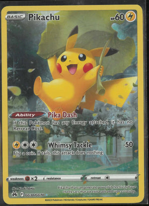 2023 Pokemon Crown Zenith Pikachu GG30/GG70 