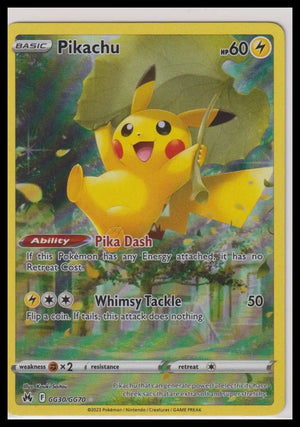 2023 Pokemon Crown Zenith Pikachu GG30/GG70 