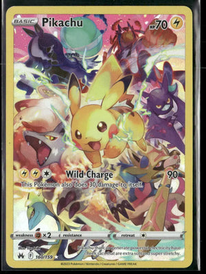 2023 Pokemon Crown Zenith Secret Rare Pikachu 160/159 