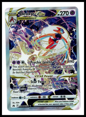 2023 Pokemon Crown Zenith: Galarian Gallery Deoxys VSTAR GG46/GG70 