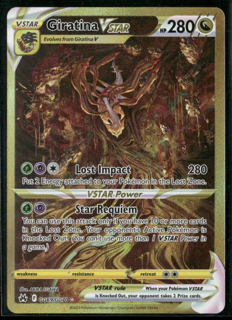 Buy 2023 Pokemon Crown Zenith Giratina VSTAR Card Online