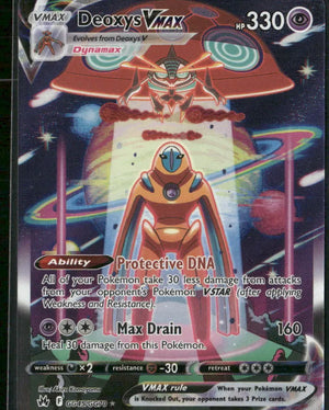 2023 Pokemon Crown Zenith: Galarian Gallery Ultra Rare Deoxys VMAX GG45/GG70 