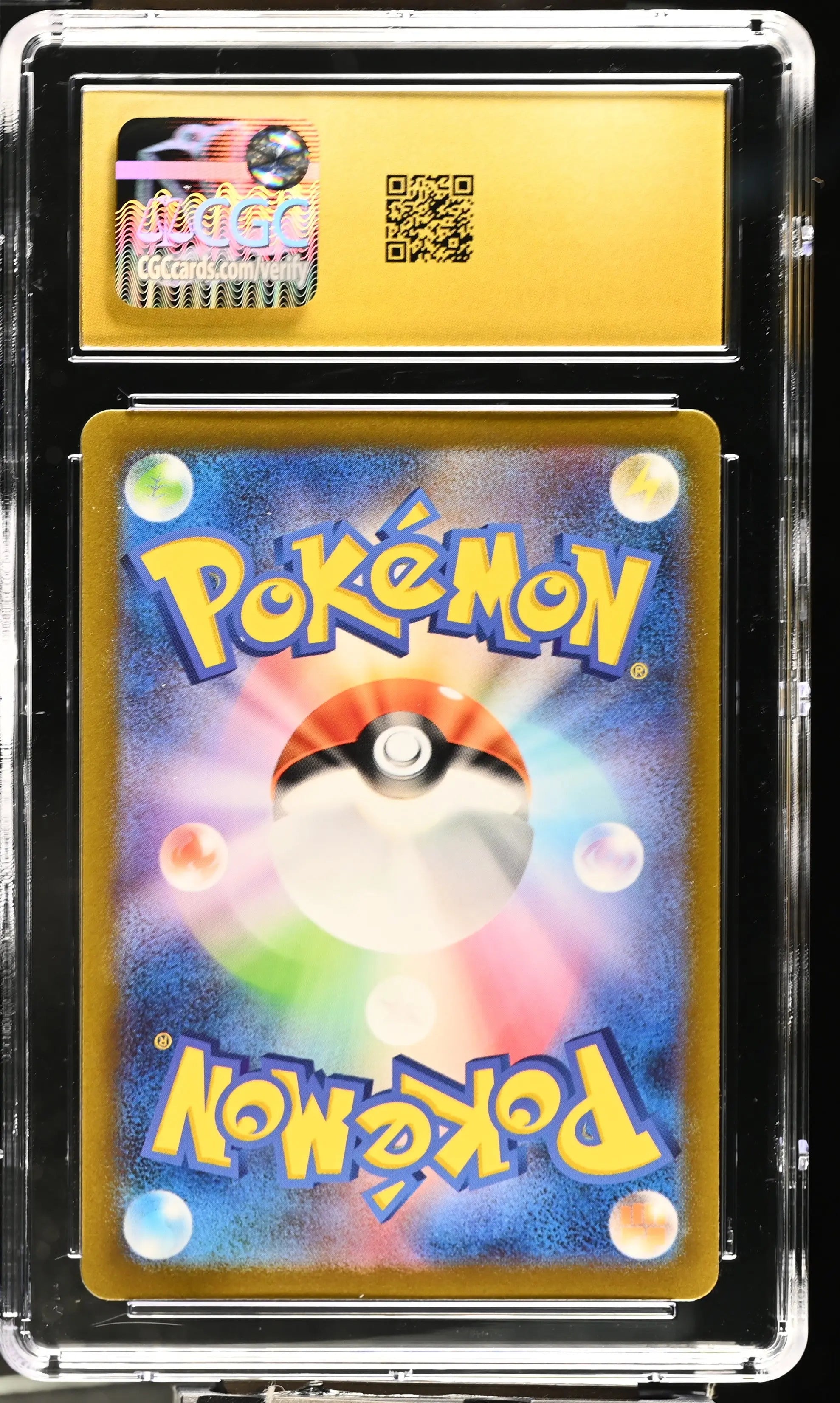 2023 Pokemon Japanese Ruler of the Black Flame Ninetales Art Rare 110/108 CGC 10 