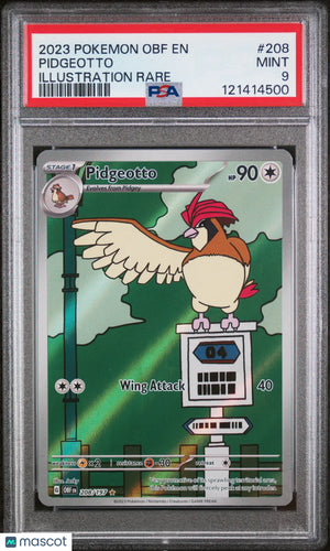 2023 Pokemon Obf EN-Obsidian Flames Pidgeotto Illustration