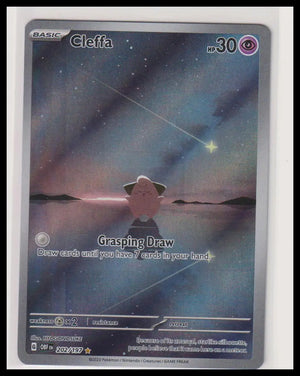 2023 Pokemon Obsidian Flames Cleffa Illustration Rare 202/197 