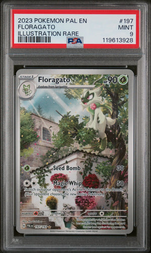 2023 Pokemon Pal EN-Paldea Evolved Floragato Illustration Rare 197/193 PSA 9 