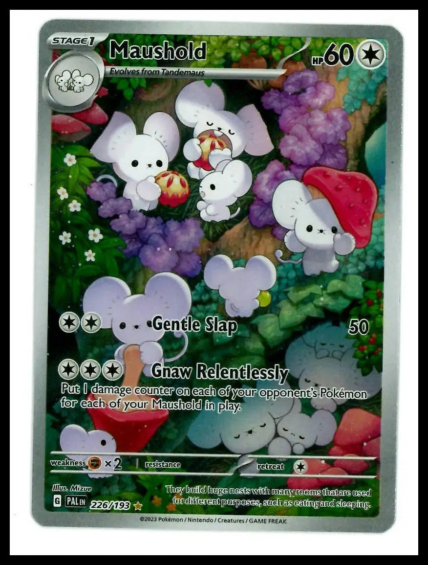 2023 Pokemon Paldea Evolved Maushold Illustration Rare 226/193 