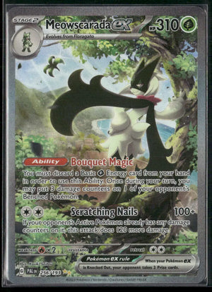 2023 Pokemon Paldea Evolved Special Illustration Rare Meowscarada ex 256/193 