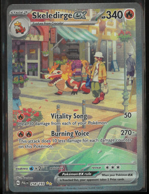 2023 Pokemon Paldea Evolved Special Illustration Rare Skeledirge ex 258/193 