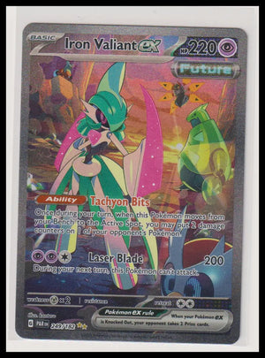 2023 Pokemon Paradox Rift Iron Valiant ex SIR 2249/182 