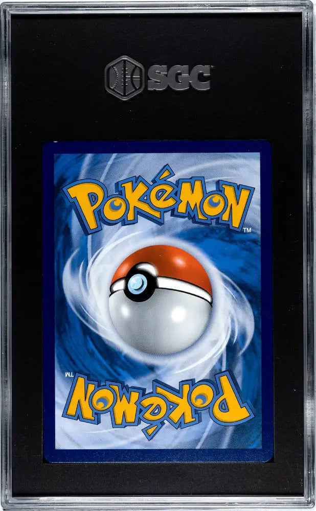 2023 Pokemon Promo Pikachu W/ Grey Felt Hat Pokemon X Van Gough SGC 9.