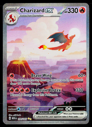 2023 Pokemon SV MEW Scarlet & Violet 151 Charizard ex 199/165 SIR 