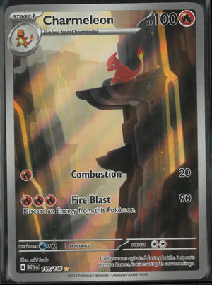 2023 Pokemon SV: 151 Illustration Rare Charmeleon 169/165 