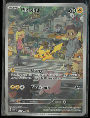 2023 Pokemon SV: 151 Illustration Rare Pikachu 173/165 