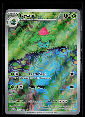 2023 Pokemon SV: 151 Ivysaur Illustration Rare 167/165 