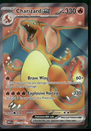 2023 Pokemon SV: 151 Ultra Rare Charizard ex 183/165 