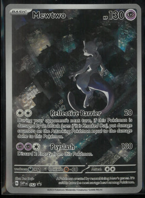 2023 Pokemon Scarlet & Violet Promo Mewtwo 052 