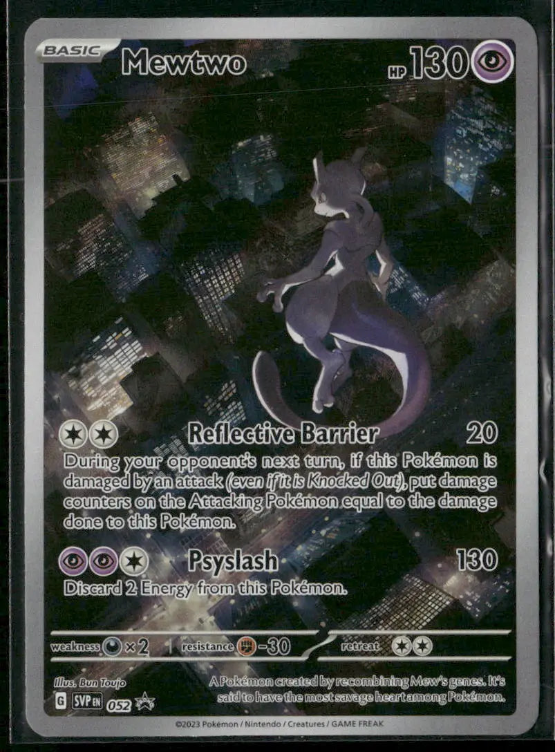 2023 Pokemon Scarlet & Violet Promo Mewtwo 052 