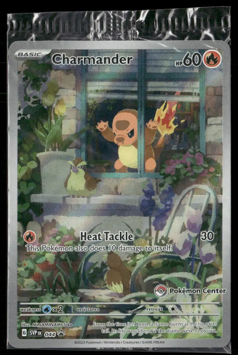 2023 Pokemon Scarlet & Violet Promo Pokemon Center Exclusive Charmande