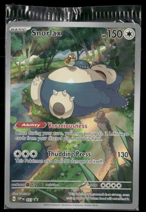2023 Pokemon Scarlet & Violet Promo Snorlax 051 SEALED 