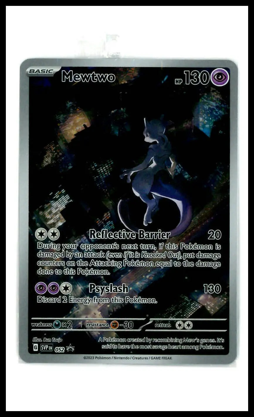 2023 Pokemon Scarlet & Violet Sealed Promo Mewtwo 052 