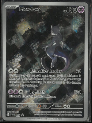 2023 Pokemon Scarlet and Violet Promo Mewtwo 052 