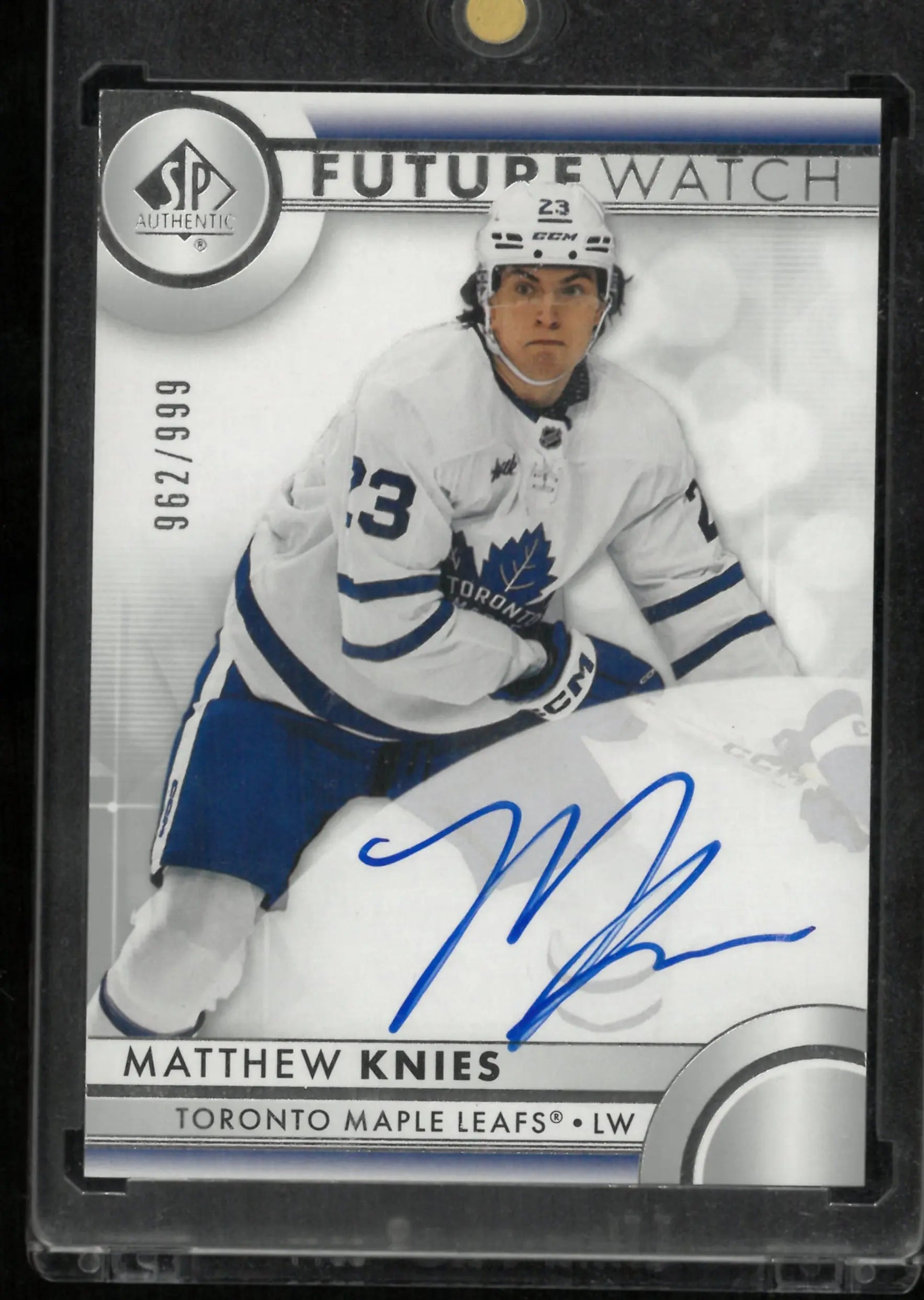 2023 Sp Authentic Future Watch Auto Matthew Knies /999 