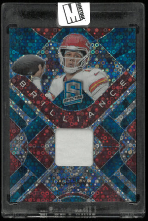 2023 Spectra Football Patrick Mahomes II Brilliance Patch /50 
