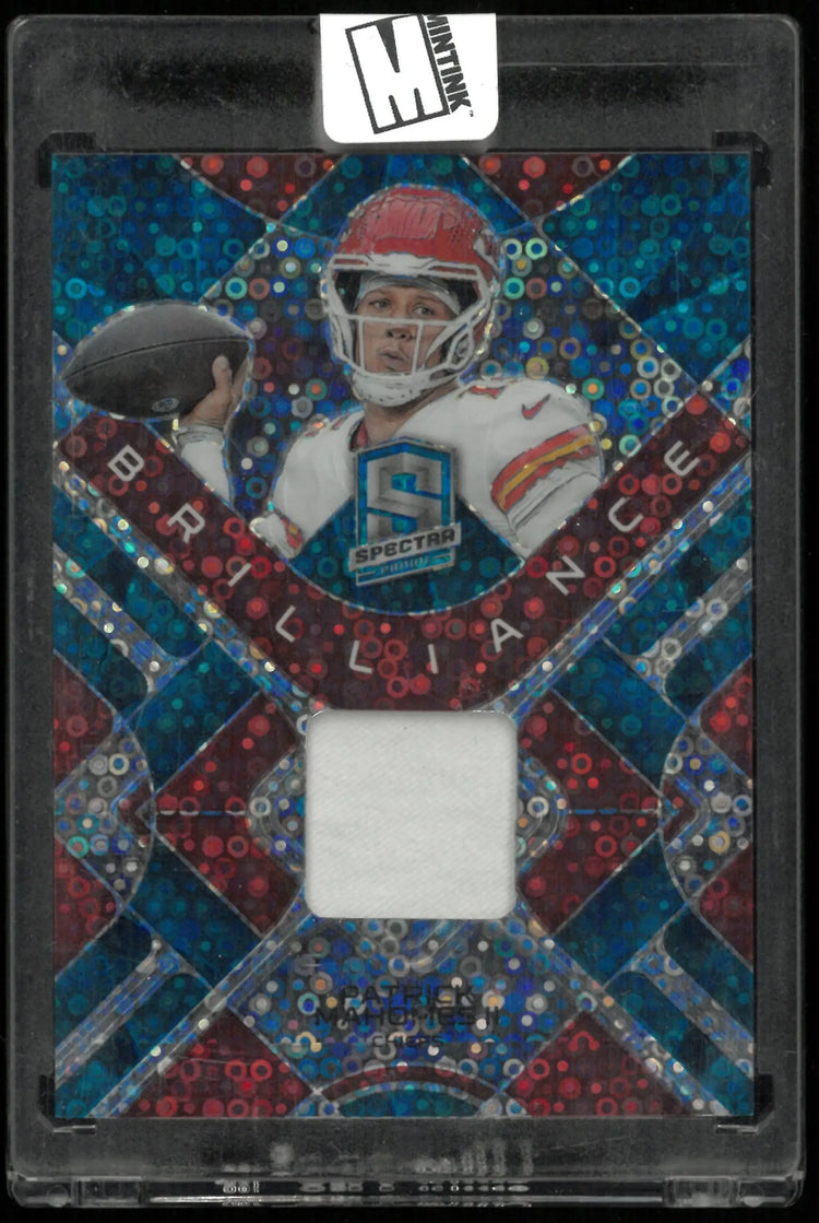 2023 Spectra Football Patrick Mahomes II Brilliance Patch /50 