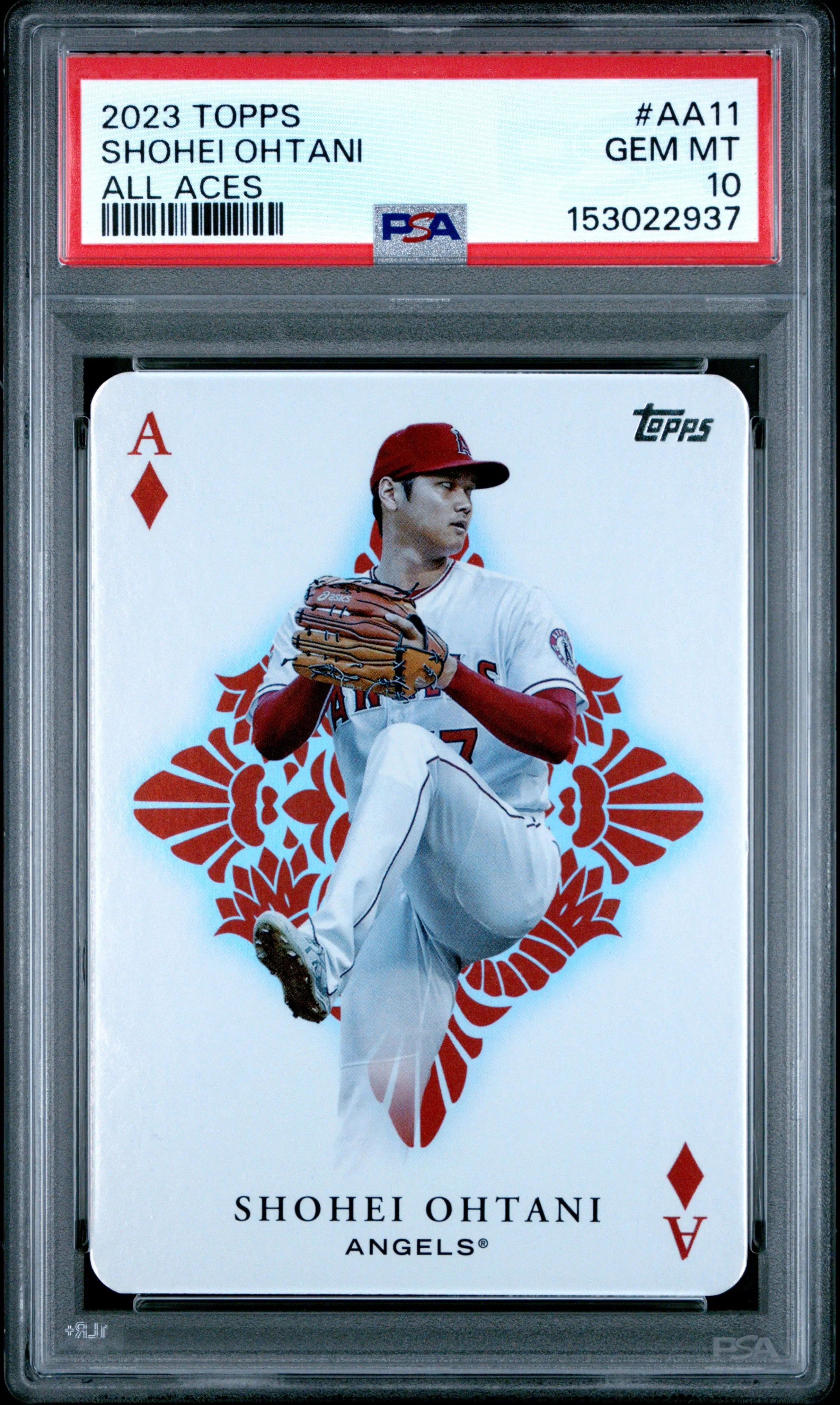 2023 Topps All Aces Baseball Shohei Ohtani #AA11 PSA 10 
