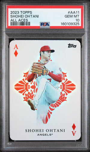 2023 Topps All Aces Shohei Ohtani PSA 10 