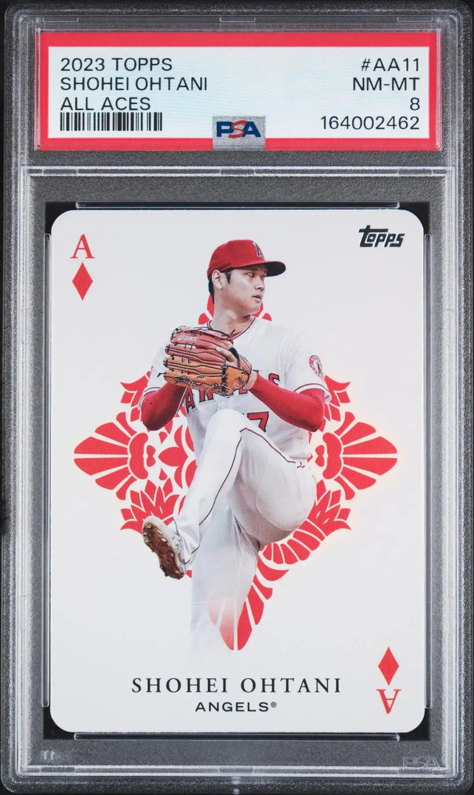 2023 Topps Baseball All Aces Shohei Ohtani PSA 8 