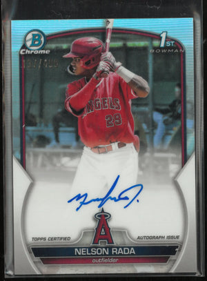 2023 Topps Bowman Chrome Autograph Nelson Rada Auto /499 