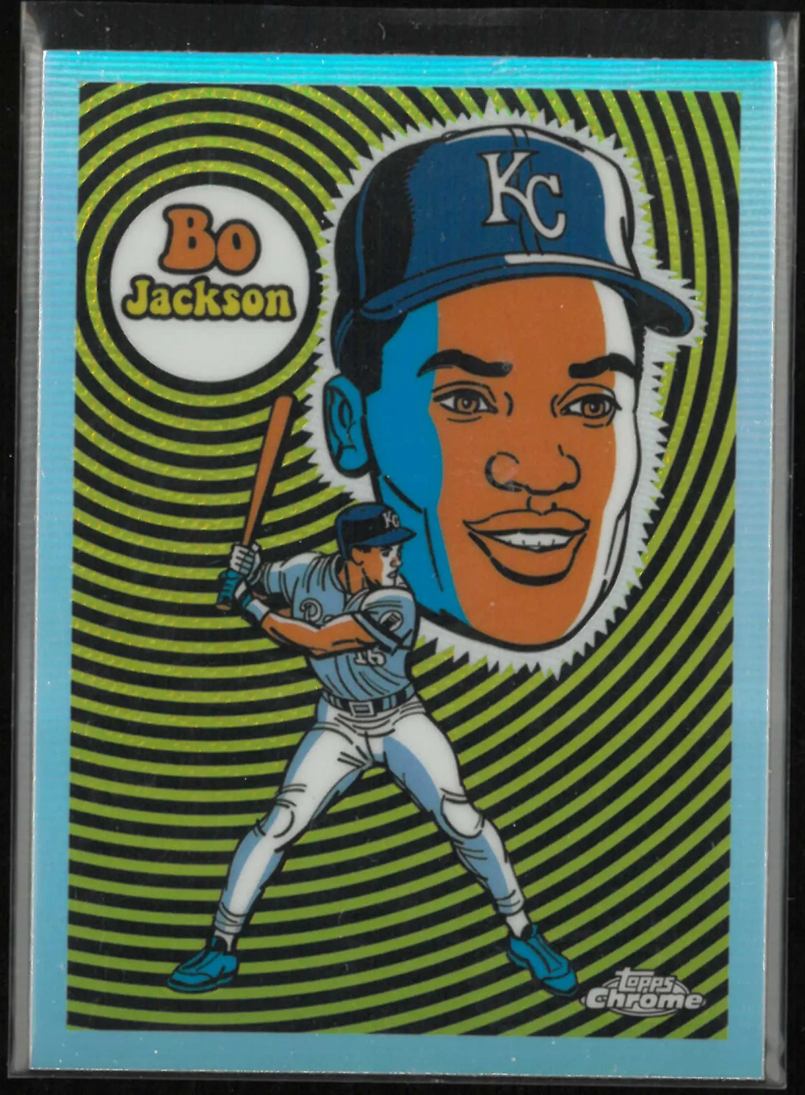 2023 Topps Chrome Ultra Violet All-Stars Bo Jackson 