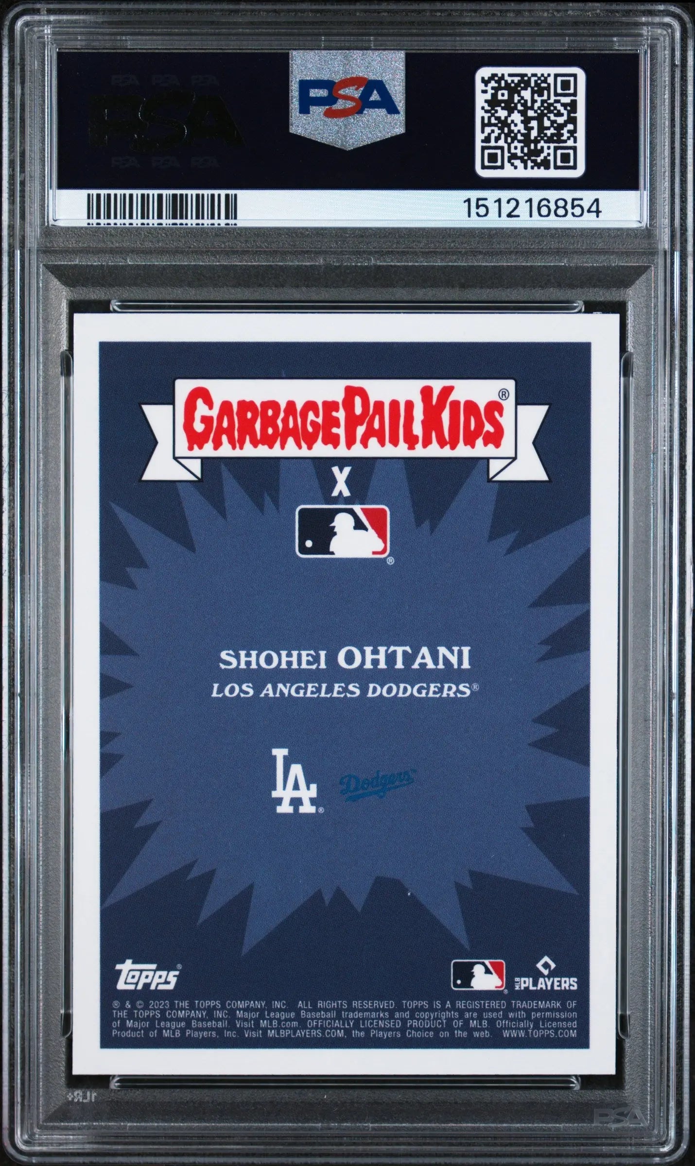 2023 Topps Garbage Pail Kids X MLB Series 3 Split Shohei PSA 10 