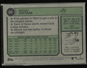 2023 Topps Heritage Shohei Ohtani Blue Mini Diamonds 