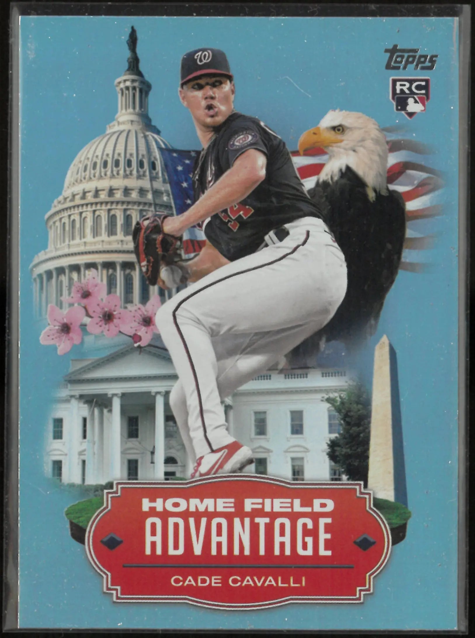 2023 Topps Home Field Advantage Rookie Cade Cavalli RC 