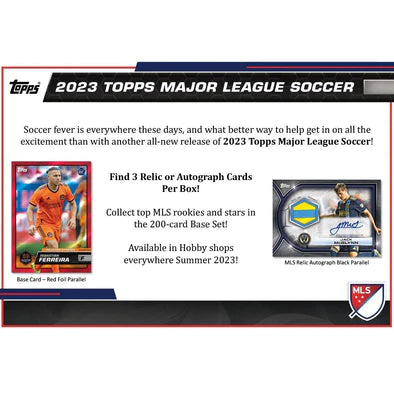 2023 Topps MLS Soccer Hobby Box - Lionel Messi MLS Cards