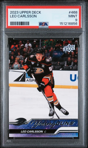 2023 Upper Deck Leo Carlsson #468 PSA 9 