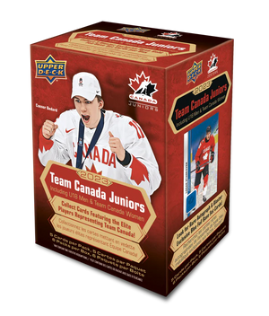 2023 Upper Deck Team Canada World Juniors Hockey Blaster Box 1
