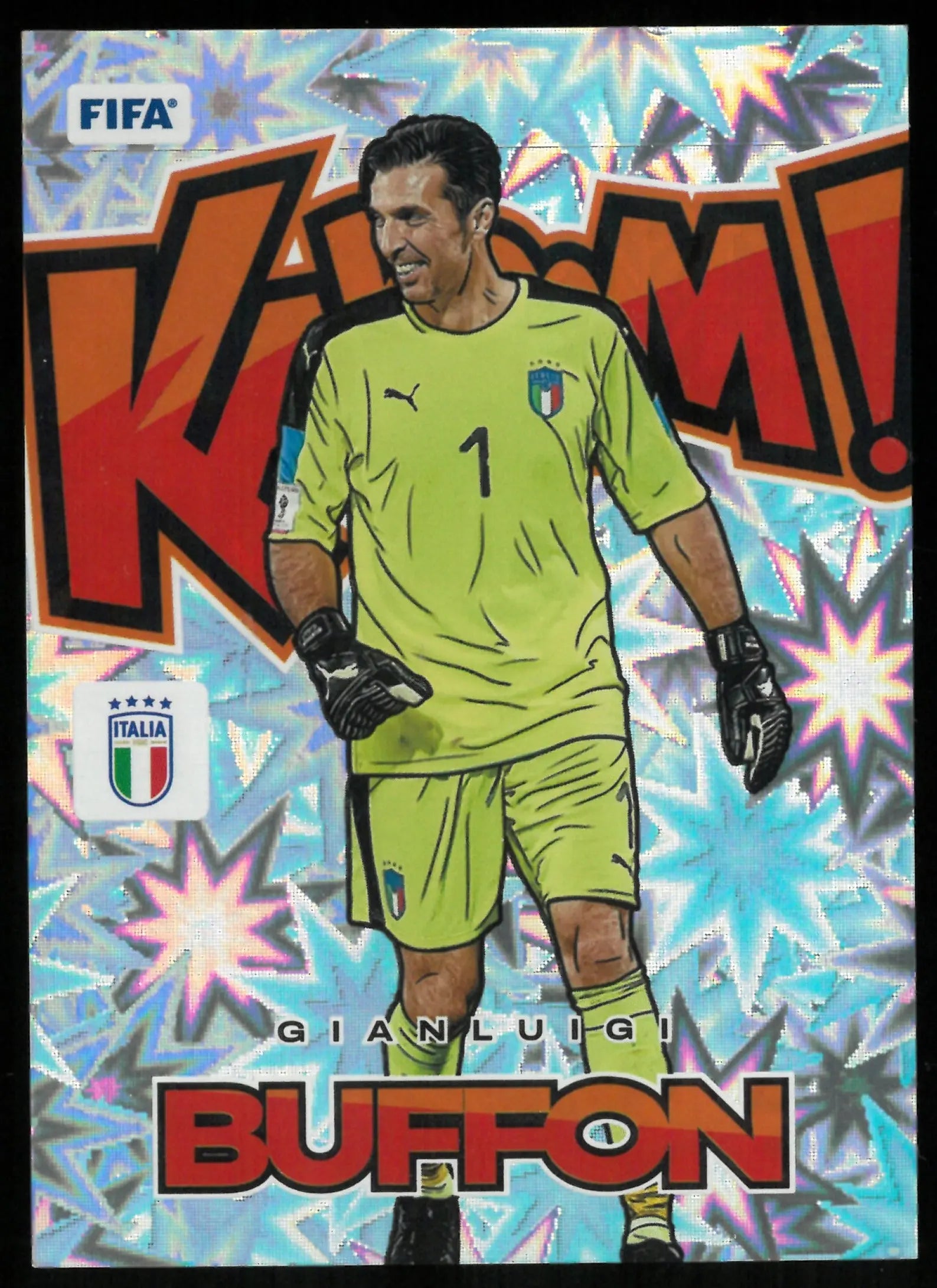 2024-25 Donruss Soccer Gianluigi Buffon Kaboom! Case Hit 
