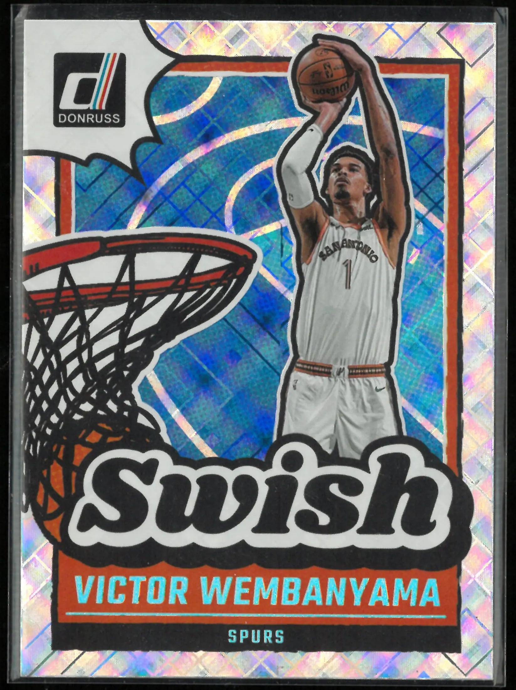 2024-25 Panini Donruss Swish Victor Wembanyama Diamond 